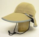 画像: 00'S PATAGONIA ネックガード付き ナイロン ロングビルキャップ ベージュ (VINTAGE) 「Cap」入荷しました。