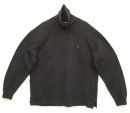 画像: 90'S RALPH LAUREN 鹿の子 タートルネック 長袖 Tシャツ ブラック USA製 (VINTAGE) 「T-Shirt」入荷しました。