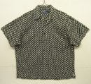 画像: 90'S RALPH LAUREN "ADAMS" コットン 半袖 オープンカラーシャツ ブラック/ホワイト 小花柄 (VINTAGE) 「S/S Shirt」入荷しました。