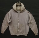 画像: 80'S UNKNOWN "ツートンカラー" アルミジップ スウェットパーカー チャコール (VINTAGE) 「Parka」入荷しました。
