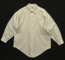 画像: 90'S BROOKS BROTHERS ポプリン レギュラーカラーシャツ ホワイト USA製 (VINTAGE) 「L/S Shirt」入荷しました。