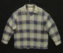 画像: 00'S RRL 白タグ マドラスチェック 長袖 オープンカラーシャツ (VINTAGE) 「L/S Shirt」入荷しました。