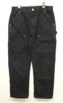 画像: CARHARTT ダブルニー ダック ペインターパンツ ブラック W33L30 USA製 (VINTAGE) 「Bottoms」入荷しました。
