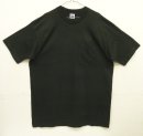 画像: 90'S BVD シングルステッチ 耳付きポケット 半袖 Tシャツ ブラック USA製 (VINTAGE) 「T-Shirt」入荷しました。