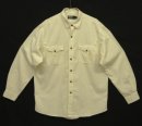 画像: 90'S RALPH LAUREN シルク/コットン 長袖 シャツ オフホワイト (VINTAGE) 「L/S Shirt」入荷しました。