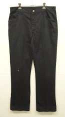 画像: 70'S Lee 200 ツイル ブーツカット 42TALONジップ ブラック USA製 (VINTAGE) 「Bottoms」入荷しました。