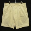 画像: 90'S RALPH LAUREN "TYLER SHORT" ツープリーツ チノショーツ オフホワイト (VINTAGE) 「Shorts」入荷しました。