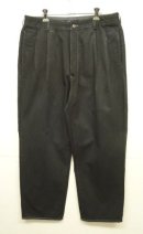画像: 90'S RALPH LAUREN "HAMMOND PANT" ツープリーツ チノパンツ 後染めブラック (VINTAGE) 「Bottoms」入荷しました。