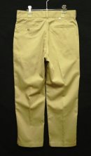 画像: 80'S DICKIES 874 チビタグ ワークパンツ ベージュ W33L30 USA製 (VINTAGE) 「Bottoms」入荷しました。