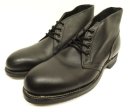 画像: 90'S アメリカ軍 US NAVY "CRADDOCK TERRY製" スチールトゥ レザー チャッカブーツ ブラック (DEADSTOCK) 「Shoes」入荷しました。