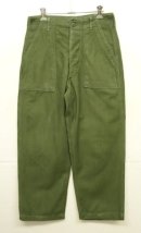 画像: 60'S アメリカ軍 US ARMY "OG107" コットンサテン ベイカーパンツ W30L29 (VINTAGE) 「Bottoms」入荷しました。