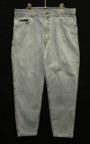 画像: 80'S LEVIS 550 キャンバス ブルーグレー 42TALONジップ W36L32 USA製 (VINTAGE) 「Bottoms」入荷しました。