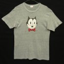 画像: 80'S LEVIS "FELIX THE CAT" シングルステッチ 半袖 Tシャツ ヘザーグレー (VINTAGE) 「T-Shirt」入荷しました。
