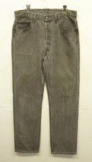 画像: 90'S LEVIS 501 デニム 先染めブラック W34L30 USA製 (VINTAGE) 「Bottoms」入荷しました。