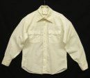画像: 80'S LEVIS コットン 長袖 ウエスタンシャツ ホワイト USA製 (VINTAGE) 「L/S Shirt」入荷しました。