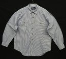 画像: 90'S RALPH LAUREN "COWBOY WORKSHIRT" コットン 長袖 ワークシャツ ストライプ柄 (VINTAGE) 「L/S Shirt」入荷しました。