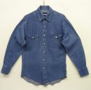 画像: 90'S WRANGLER "70127MW" デニム ウエスタンシャツ インディゴ (VINTAGE) 「L/S Shirt」入荷しました。