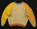 画像: 70〜80'S UNKNOWN 脇の下ガゼット付き クルーネック スウェットシャツ クレイジーパターン (VINTAGE) 「Sweat Shirt」入荷しました。