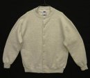 画像: 90'S RUSSELL ATHLETIC クルーネック スナップボタン スウェットカーディガン ヘザーグレー USA製 (VINTAGE) 「Sweat Shirt」入荷しました。