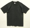 画像: 90'S FRUIT OF THE LOOM シングルステッチ 半袖 Tシャツ ブラック USA製 (VINTAGE) 「T-Shirt」入荷しました。