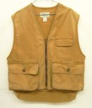 画像: 80'S LL Bean ダック ハンティングベスト タン USA製 (VINTAGE) 「No Sleeve」入荷しました。