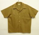画像: 60'S TOWNCRAFT "PENN-PREST" 半袖 オープンカラーシャツ カーキ (VINTAGE) 「S/S Shirt」入荷しました。