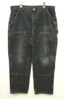 画像: CARHARTT ダブルニー ダック ペインターパンツ ブラック W36L30 メキシコ製 (VINTAGE) 「Bottoms」入荷しました。