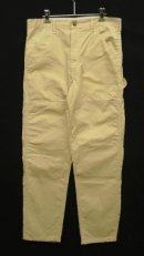 画像: 80'S STANLEY USA 旧タグ ダブルニー ペインターパンツ ナチュラル W32L34 USA製 (DEADSTOCK) 「Bottoms」入荷しました。