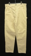画像: 80'S STANLEY USA 旧タグ ダブルニー ペインターパンツ ナチュラル W34L34 USA製 (DEADSTOCK) 「Bottoms」入荷しました。