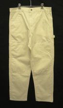 画像: 80'S STANLEY USA 旧タグ ダブルニー ペインターパンツ ナチュラル W36L34 USA製 (DEADSTOCK) 「Bottoms」入荷しました。