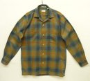 画像: 60'S TOWNCRAFT 長袖 オープンカラーシャツ チェック柄 (VINTAGE) 「L/S Shirt」入荷しました。