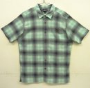 画像: PATAGONIA オーガニックコットン 半袖 A/Cシャツ オンブレチェック (USED) 「S/S Shirt」入荷しました。