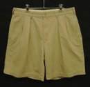 画像: 90'S RALPH LAUREN "TYLER SHORT" ツープリーツ チノショーツ ベージュ USA製 (VINTAGE) 「Shorts」入荷しました
