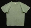 画像: 80'S CHAMPION トリコタグ 88/12 シングルステッチ 半袖 Tシャツ ヘザーミントグレー USA製 (VINTAGE) 「T-Shirt」入荷しました。