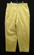画像: 60'S アメリカ軍 US ARMY コットン100% チノパンツ TALON製ブラスジップ (VINTAGE) 「Bottoms」入荷しました。