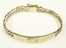 画像: ユーロミリタリー スターリングシルバー ミリタリー IDプレート チェーンブレスレット シルバー (VINTAGE) 「Accessorie」入荷しました。