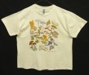 画像: 00'S LIBERTY GRAPHICS "MUSHROOM" 染み込みプリント 半袖 Tシャツ ナチュラル (VINTAGE) 「T-Shirt」入荷しました。