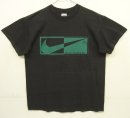 画像: 90'S NIKE "BY NIKE" 銀タグ シングルステッチ Tシャツ ブラック USA製 (VINTAGE) 「T-Shirt」入荷しました。