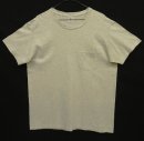 画像: VELVA SHEEN シングルステッチ ポケット付き 半袖 Tシャツ アッシュグレー USA製 (USED) 「T-Shirt」入荷しました。