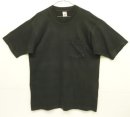 画像: 90'S FRUIT OF THE LOOM シングルステッチ 耳付きポケット 半袖 Tシャツ ブラック USA製 (VINTAGE) 「T-Shirt」入荷しました。