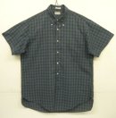 画像: 60'S HUGHES & HATCHER 6ボタン ポプリン マチ付き 半袖 三点留め BDシャツ チェック柄 (VINTAGE) 「S/S Shirt」入荷しました。