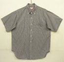 画像: 60'S SAKS FIFTH AVENUE 6ボタン ポプリン 半袖 三点留め BDシャツ ギンガムチェック (VINTAGE) 「S/S Shirt」入荷しました。