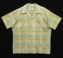 画像: 70'S JAYSON "JAYCODA" 半袖 オープンカラーシャツ チェック柄 USA製 (VINTAGE) 「S/S Shirt」入荷しました。