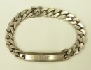 画像: シルバー925 IDブレスレット ホールマーク シルバー イギリス製 (VINTAGE) 「Accessorie」入荷しました。