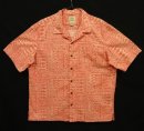 画像: 00'S LL Bean コットン 半袖 オープンカラーシャツ 総柄 (VINTAGE) 「S/S Shirt」入荷しました。
