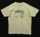 画像: 90'S UNKNOWN ペンケーススケッチ シングルステッチ 半袖 Tシャツ アッシュグレー USA製 (VINTAGE) 「T-Shirt」入荷しました。