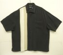 画像: NAT NAST シルク 半袖 ボックスシャツ ブラック/ベージュ＆ホワイト (USED) 「S/S Shirt」入荷しました。