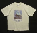 画像: 90'S CLAUDE MONET "ON THE BOAT" シカゴ美術館 シングルステッチ 半袖 Tシャツ ホワイト USA製 (VINTAGE) 「T-Shirt」入荷しました。