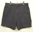 画像: 90'S RALPH LAUREN ノープリーツ リネンショーツ ネイビー (VINTAGE) 「Shorts」入荷しました。