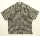 画像: 90'S RALPH LAUREN "ADAMS" コットン 半袖 オープンカラーシャツ ブラック/小花柄 (VINTAGE) 「S/S Shirt」入荷しました。